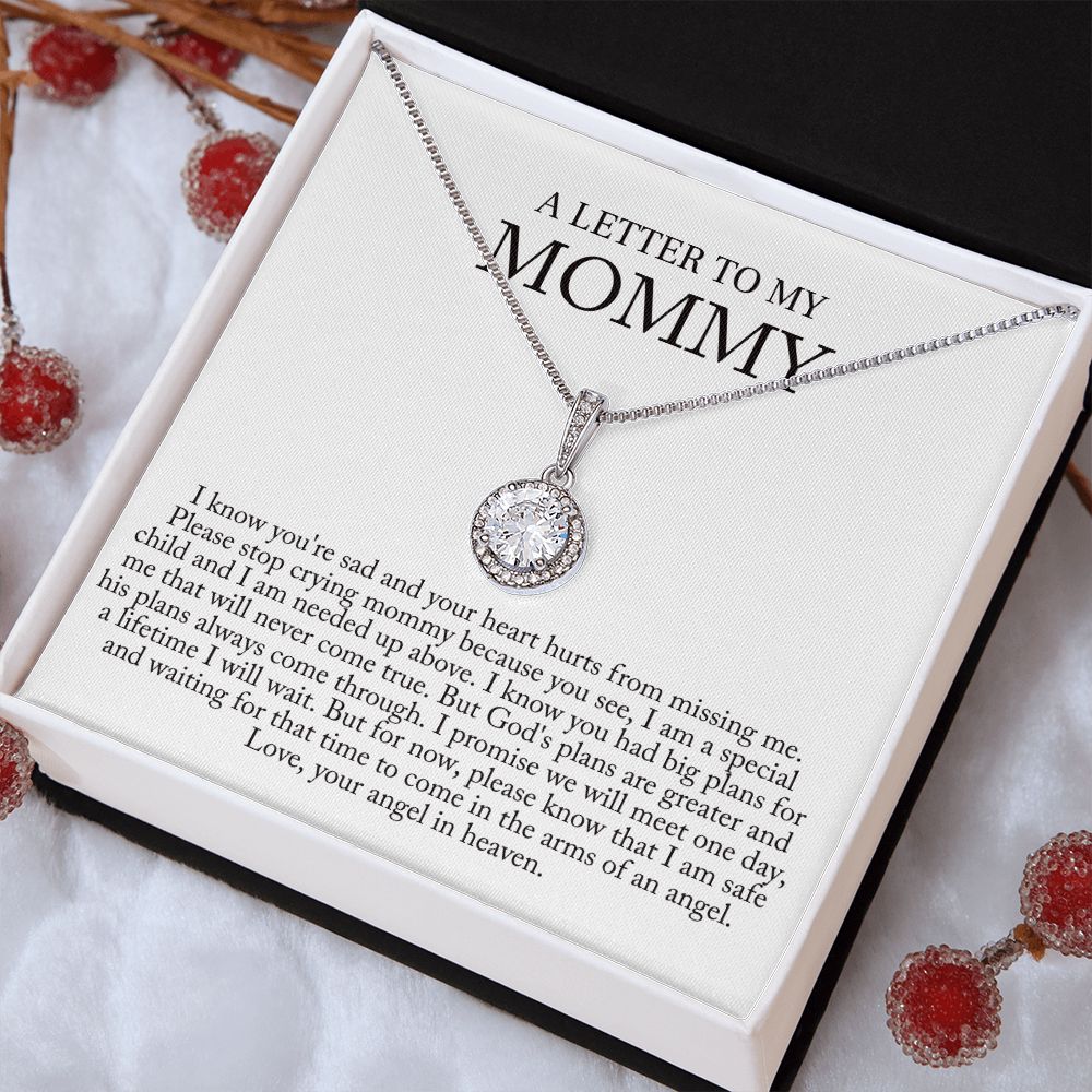 'A letter to my mommy' Eternal Halskette