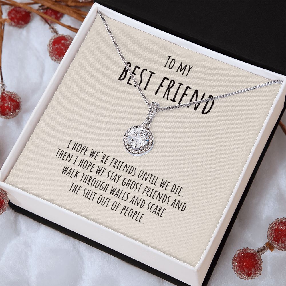 'I hope we are friends' Eternal Halskette