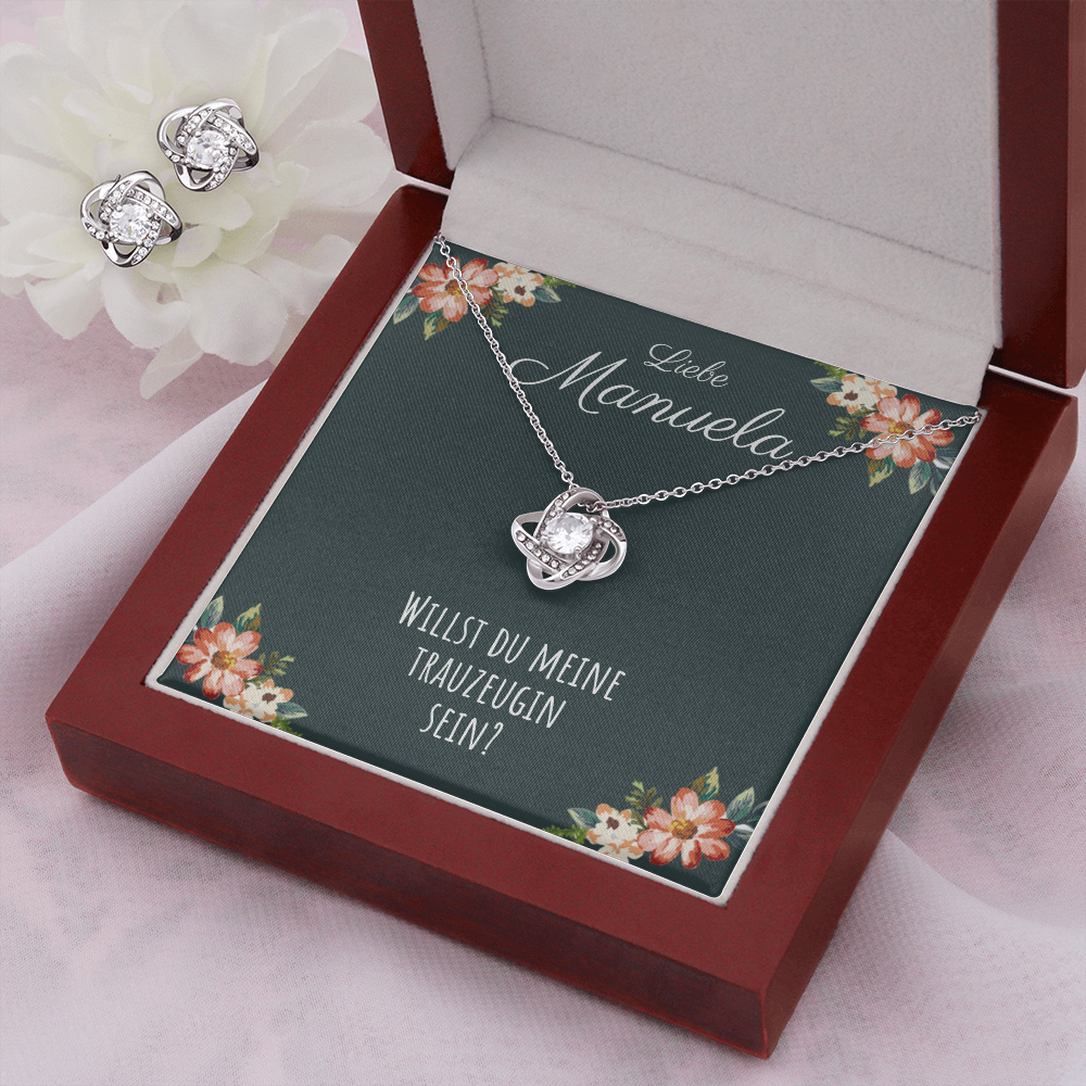 geschenk trauzeugin kette