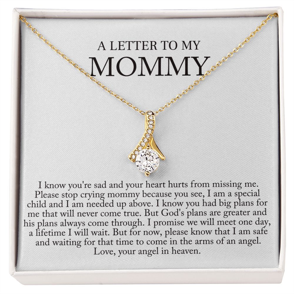 'A letter to my mommy' Allure Halskette