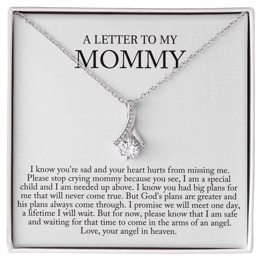 'A letter to my mommy' Allure Halskette