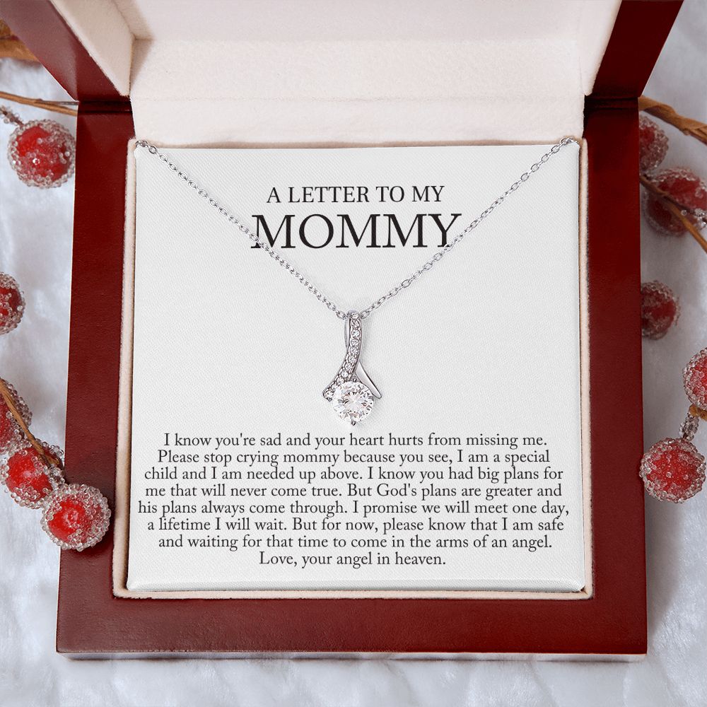 'A letter to my mommy' Allure Halskette