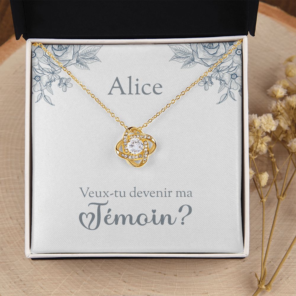 bijou temoin mariage