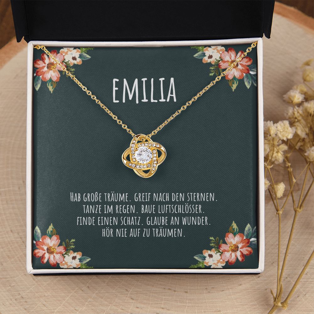 personalisierte kette für schwester