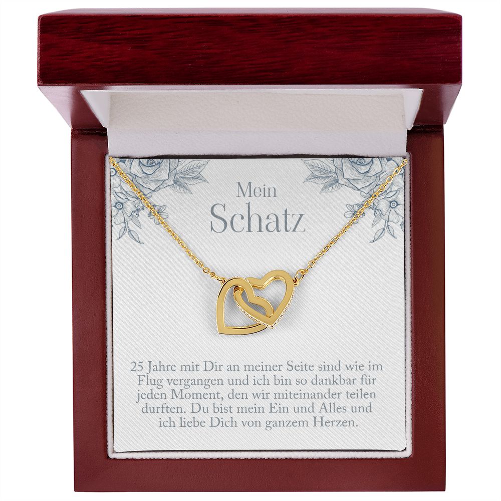 silberhochzeit kette