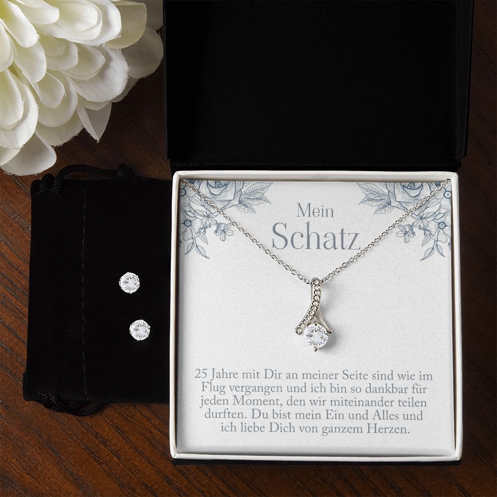 geschenkideen silberhochzeit ehefrau