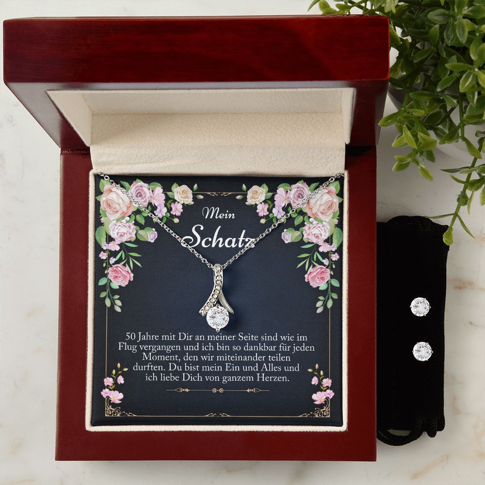 geschenk goldene hochzeit ehefrau