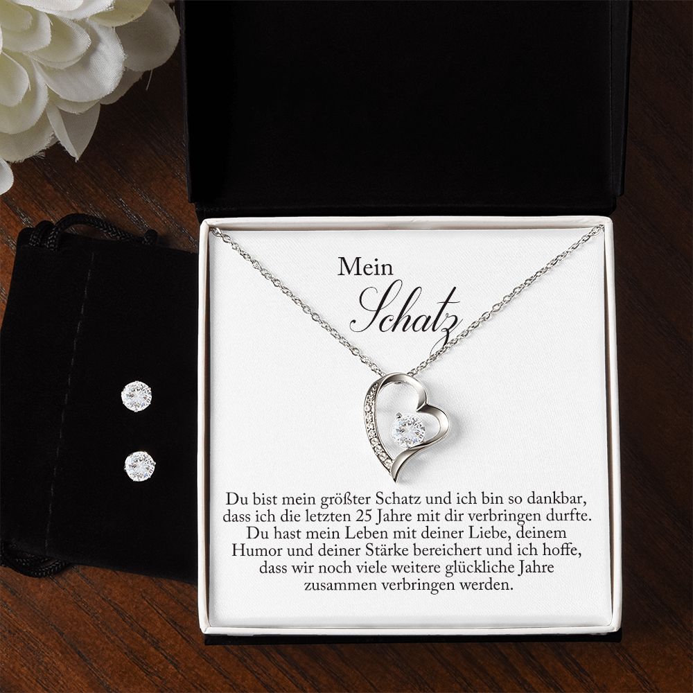 geschenkideen silberhochzeit ehefrau