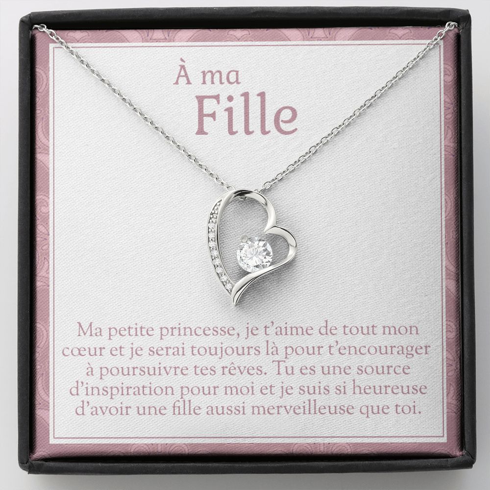 collier a ma chere petite fille