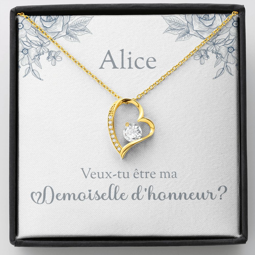 demoiselle d honneur collier