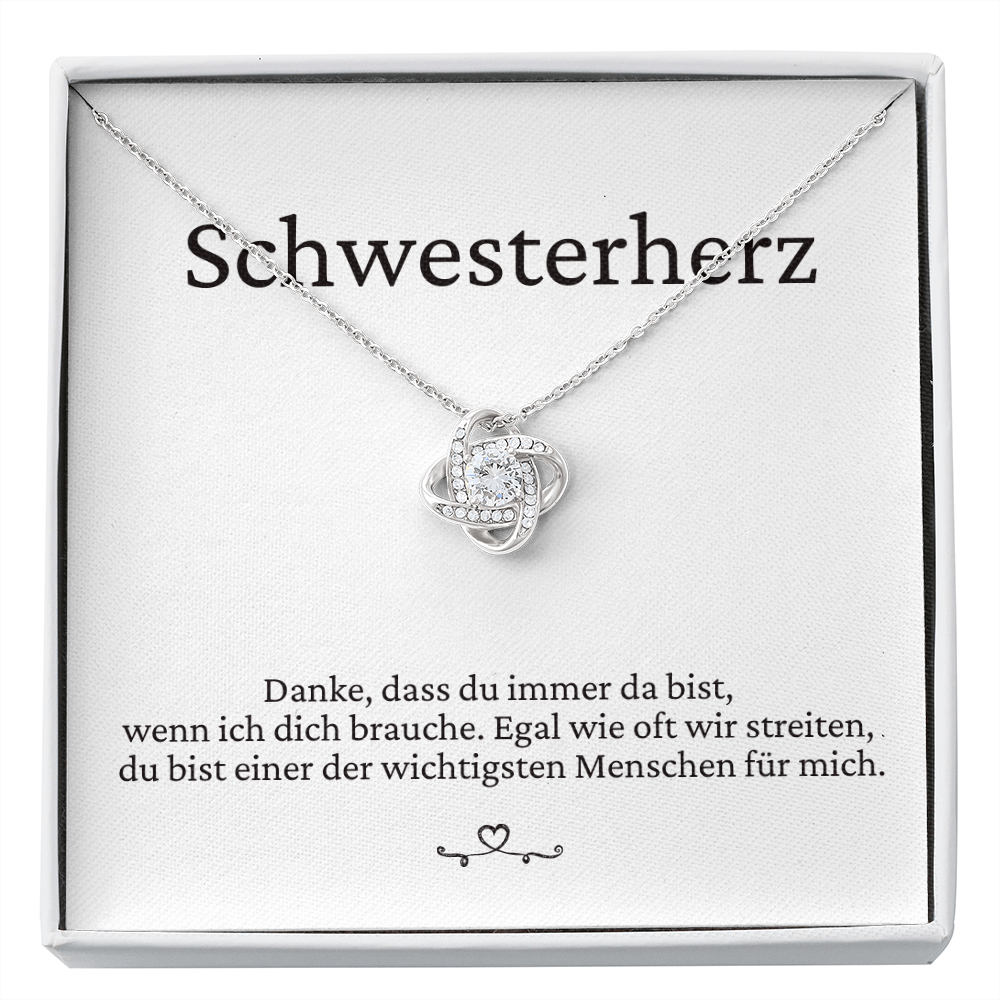 geschenk für schwester kette