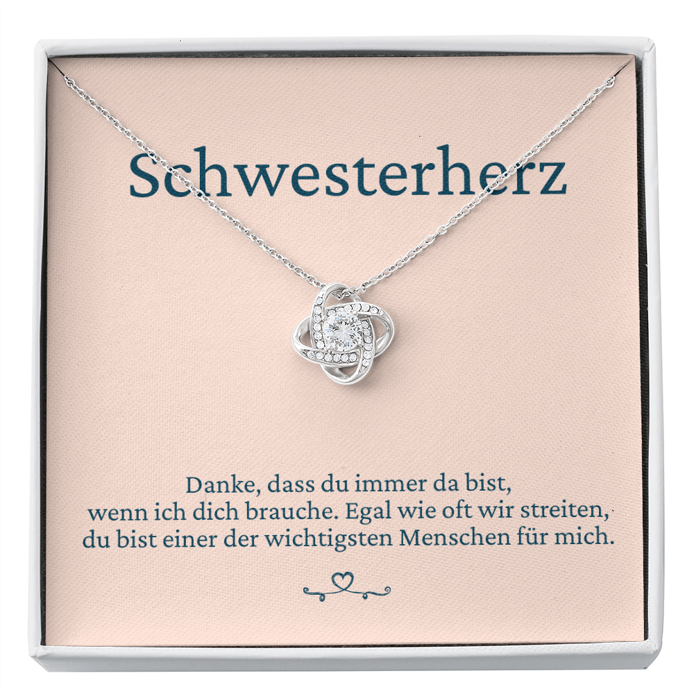 geschenk für schwester kette