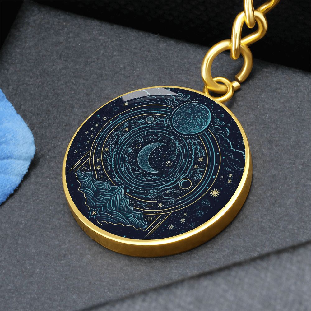 schlüsselanhänger halbmond