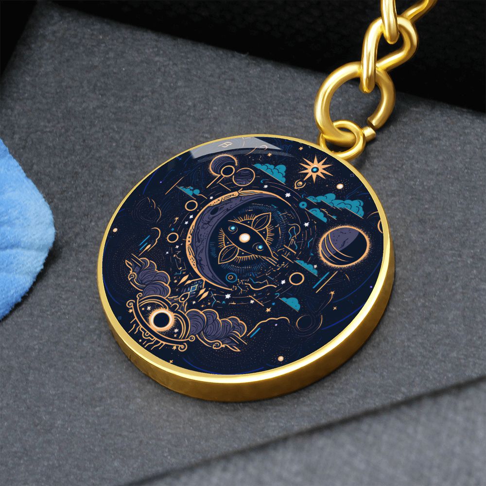 schlüsselanhänger halbmond