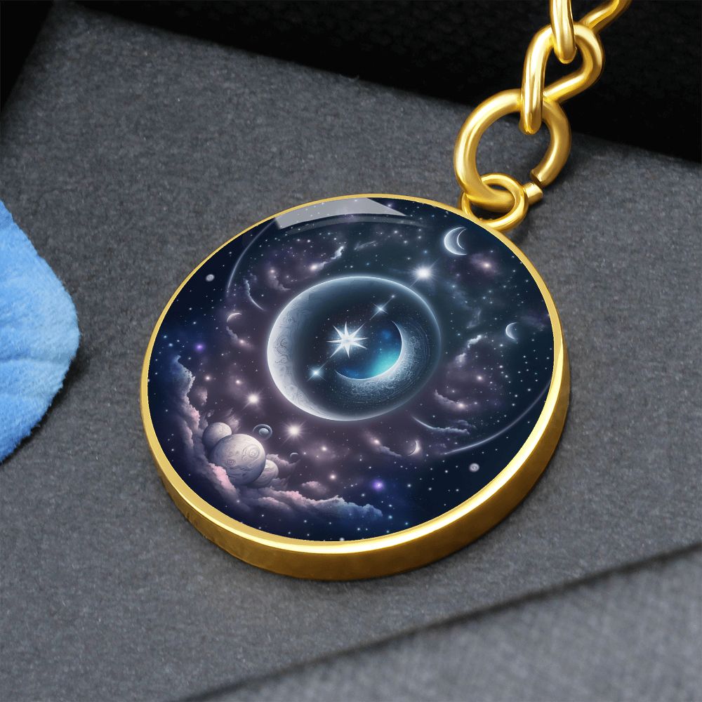 schlüsselanhänger halbmond