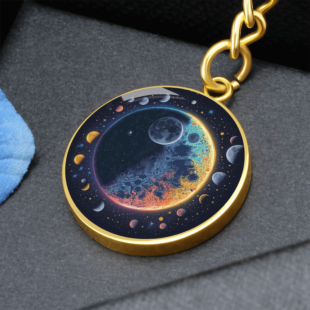 schlüsselanhänger halbmond