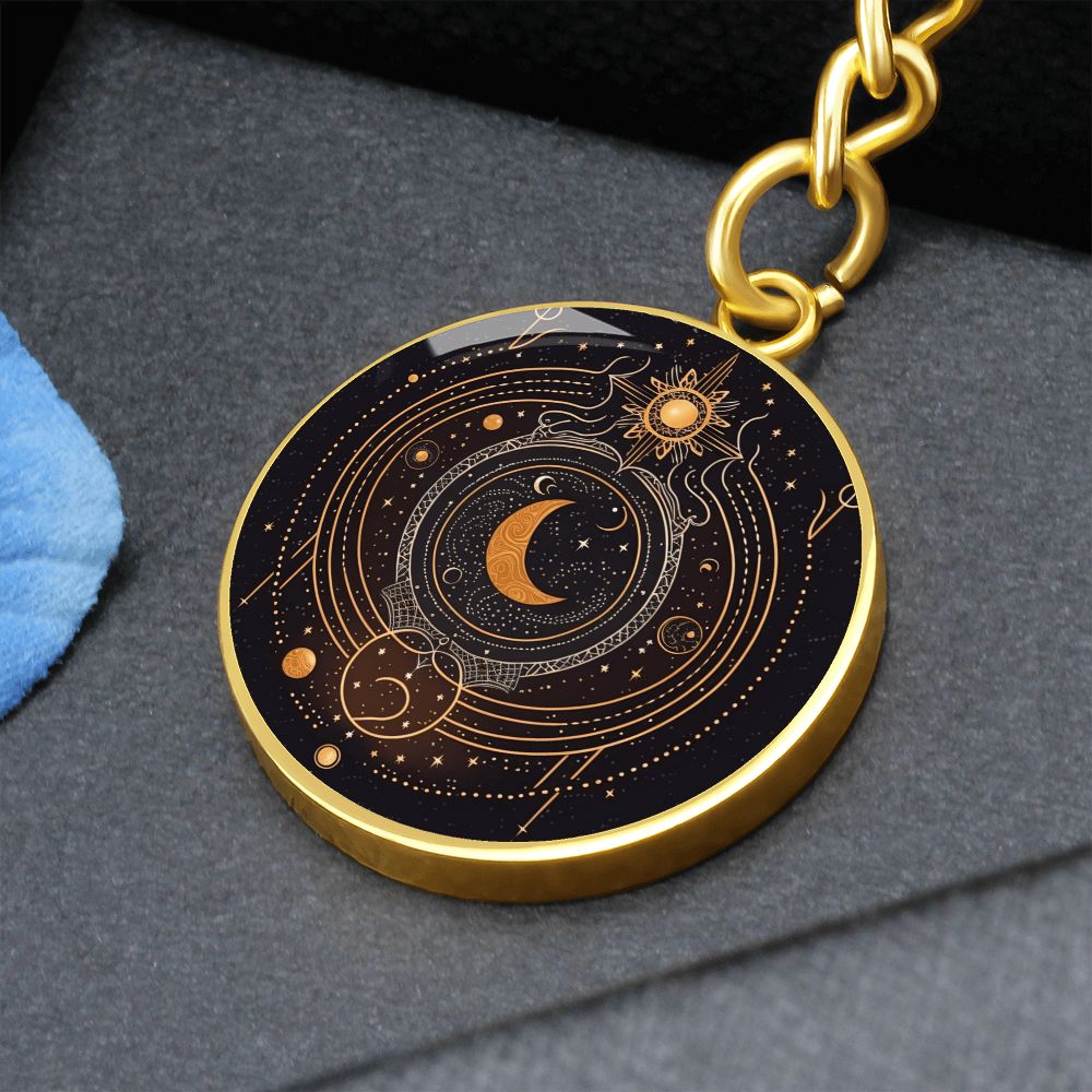 schlüsselanhänger halbmond