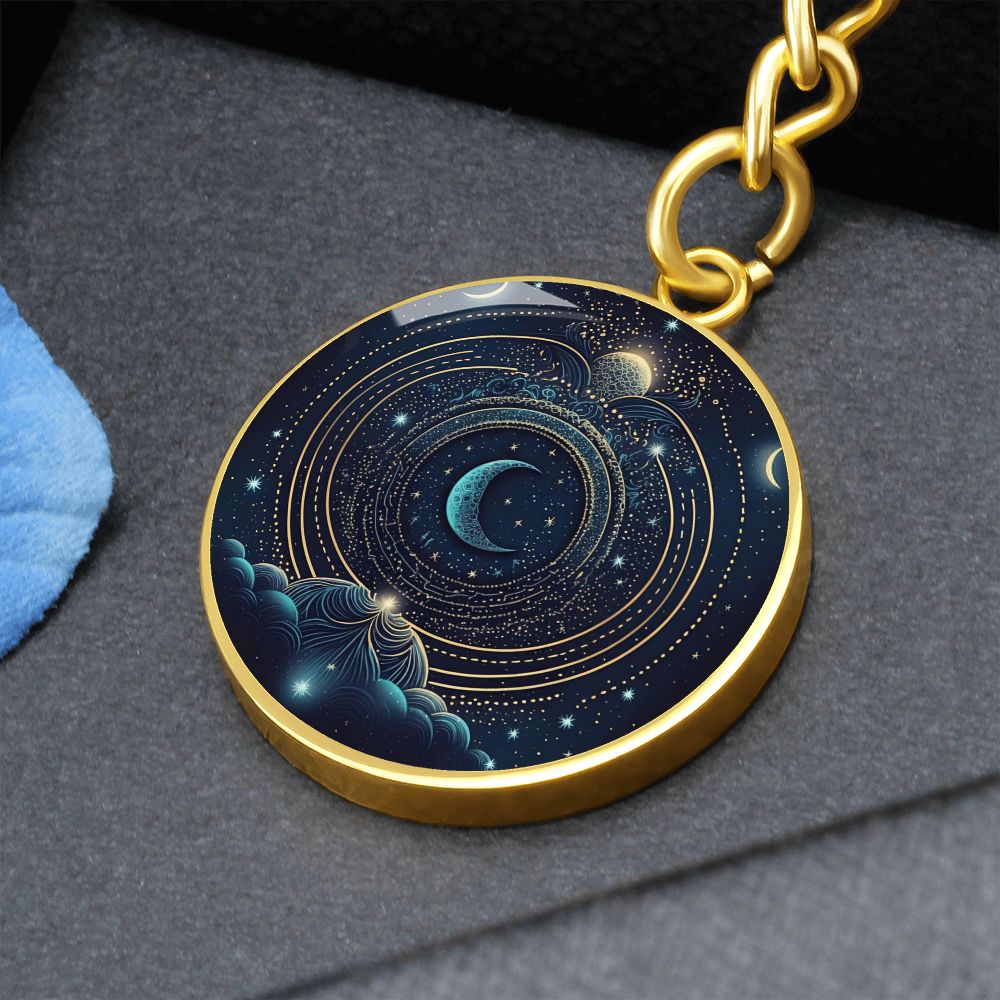 schlüsselanhänger halbmond