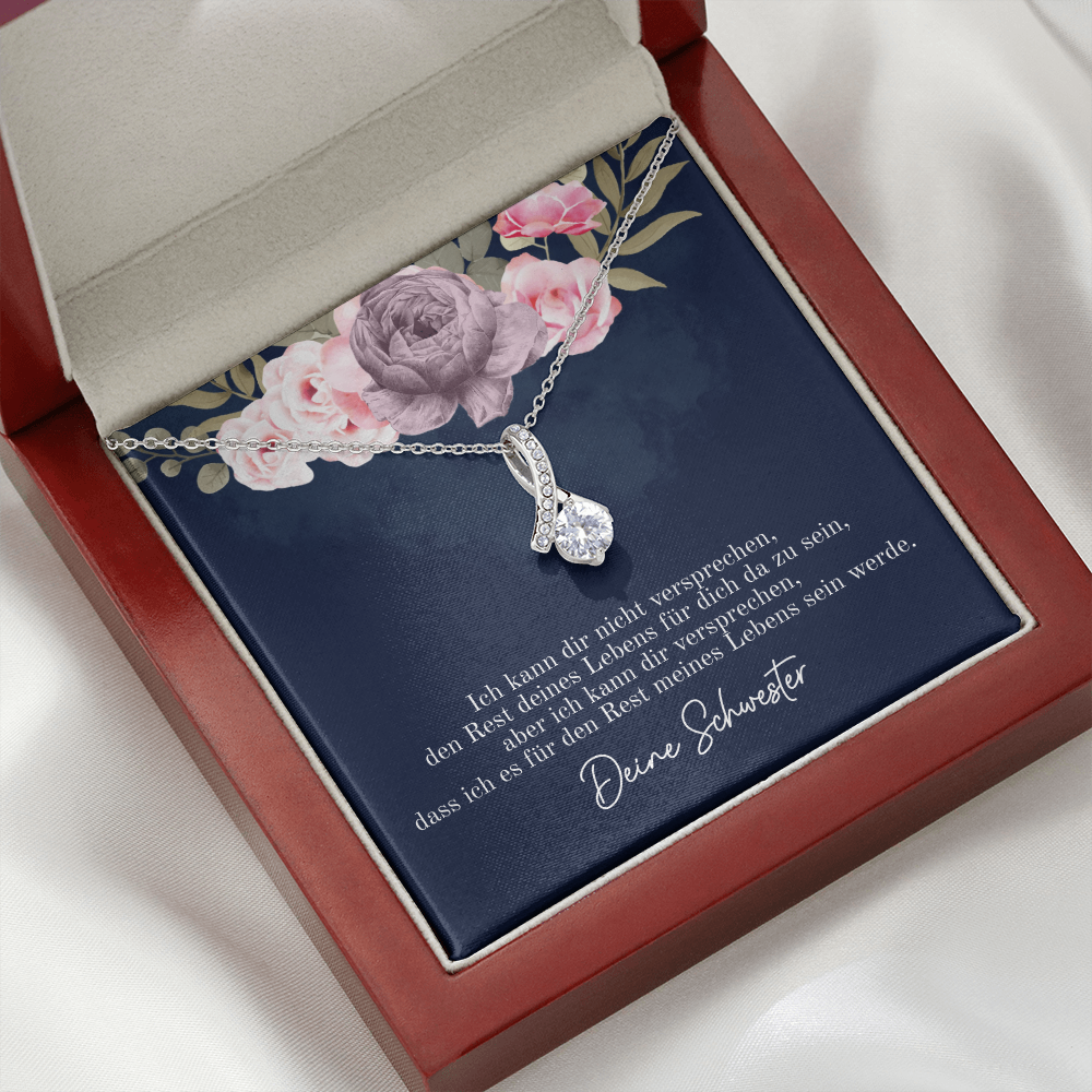 geschenk schwester kette