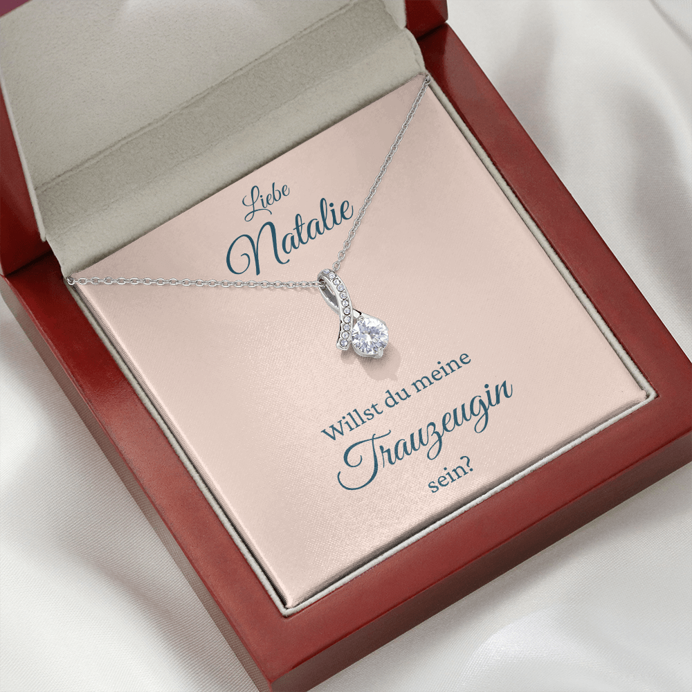 schmuck mit botschaft trauzeugin