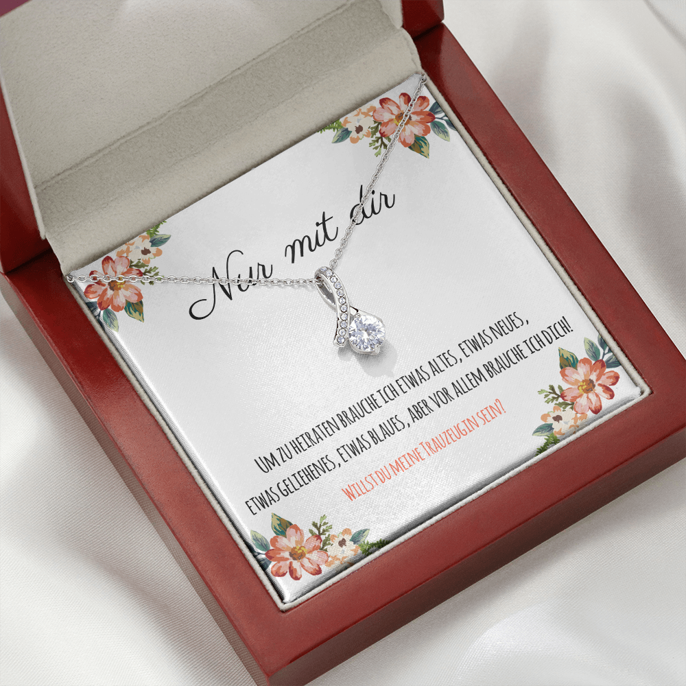 schmuck mit botschaft trauzeugin