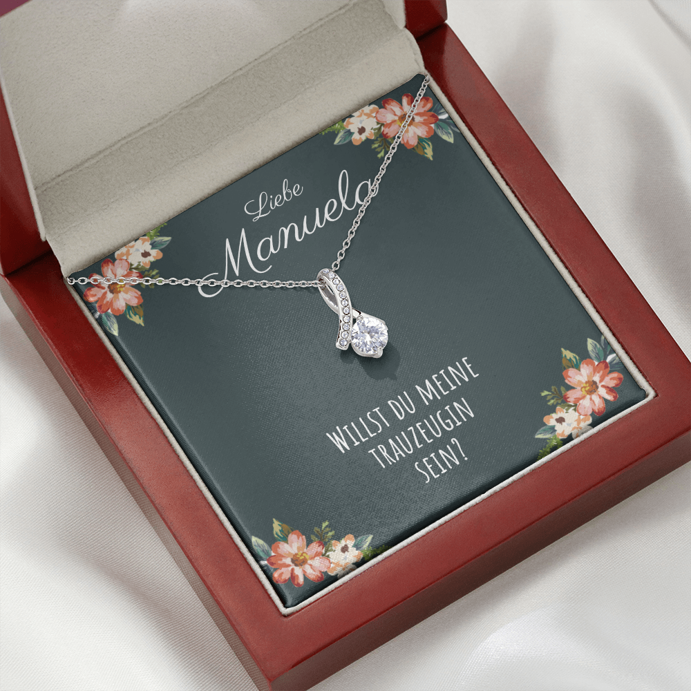 schmuck mit botschaft trauzeugin