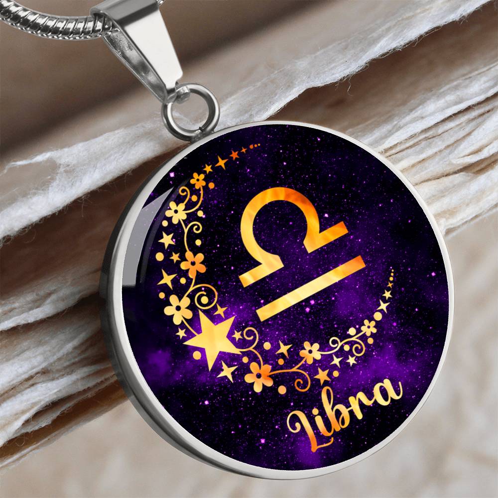 Waage Sternzeichen Halskette - Perfektes Geschenk für Libra