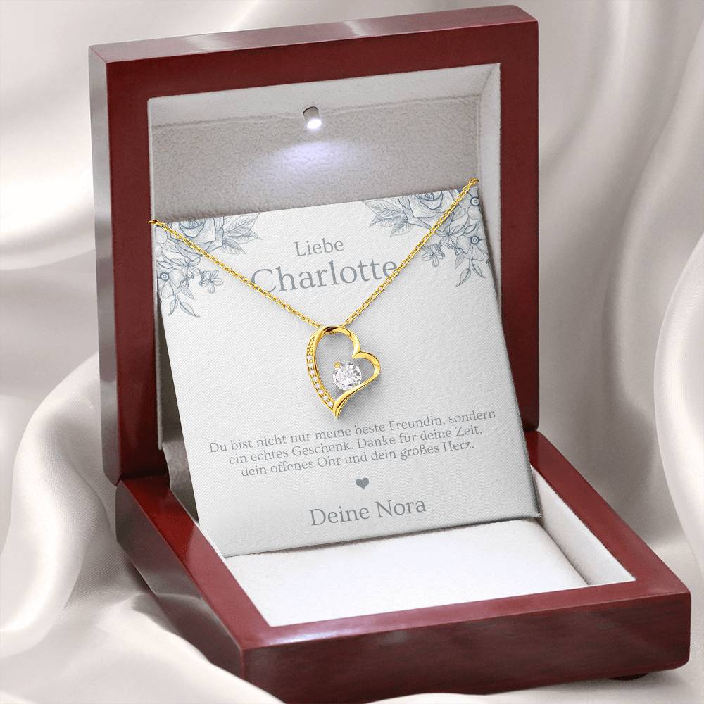 Elegante Halskette als persönliches Geschenk für die beste Freundin