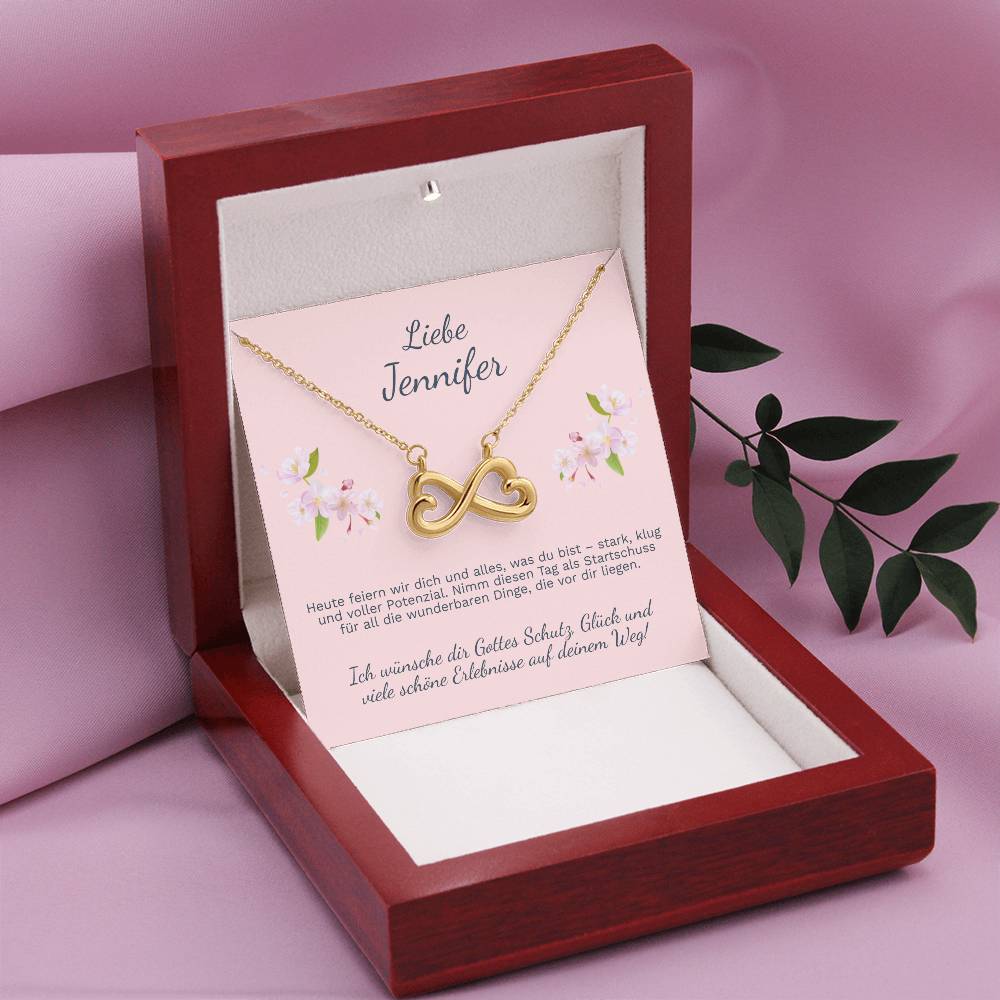 Personalisierte Geschenke zur Konfirmation – Schmuck mit Namen und Geschenkbox