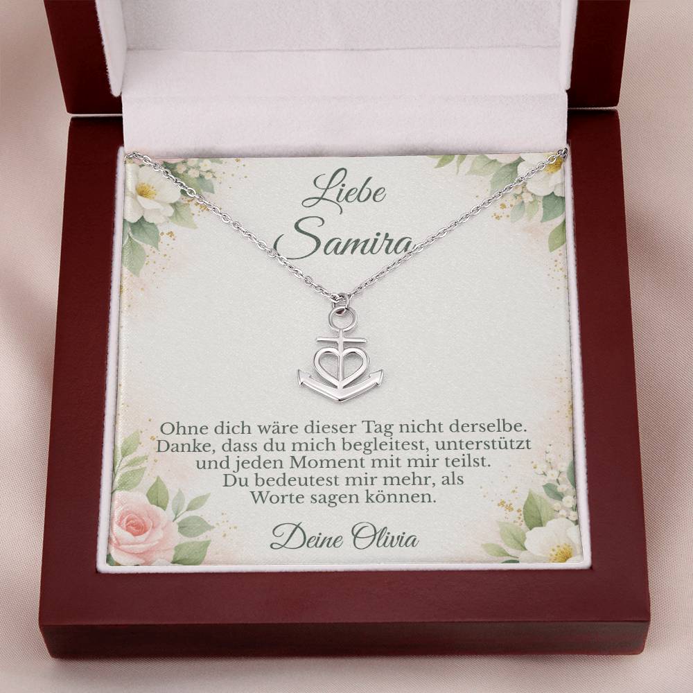 geschenk für brautjungfer zur hochzeit