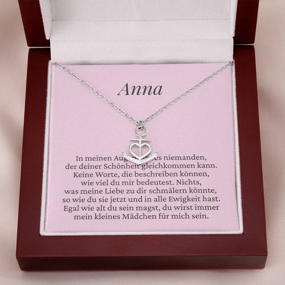 Schmuckgeschenk für Mädchen mit Halskette in edler Geschenkbox