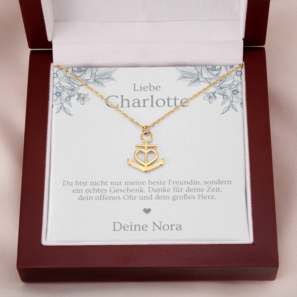 Elegante Halskette als persönliches Geschenk für die beste Freundin