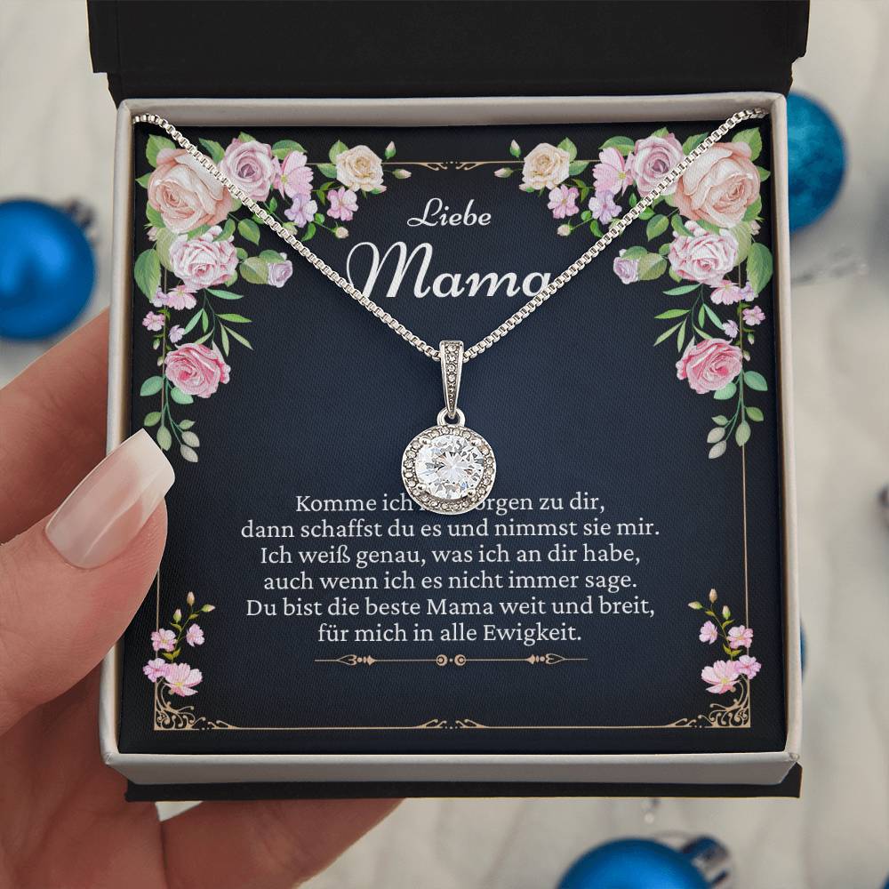"Till mig för alltid och alltid" Eternal Necklace 