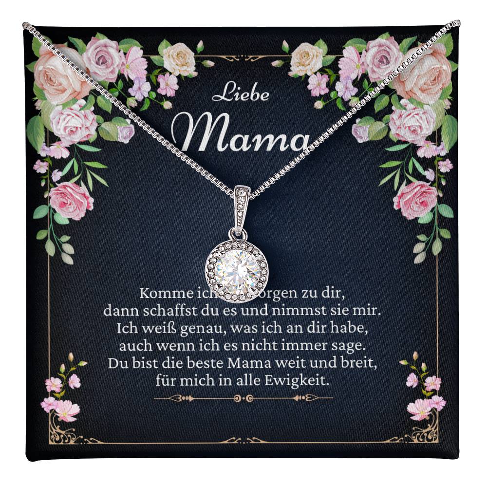 "Till mig för alltid och alltid" Eternal Necklace 