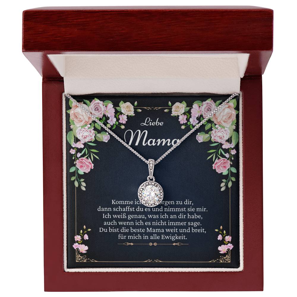 "Till mig för alltid och alltid" Eternal Necklace 