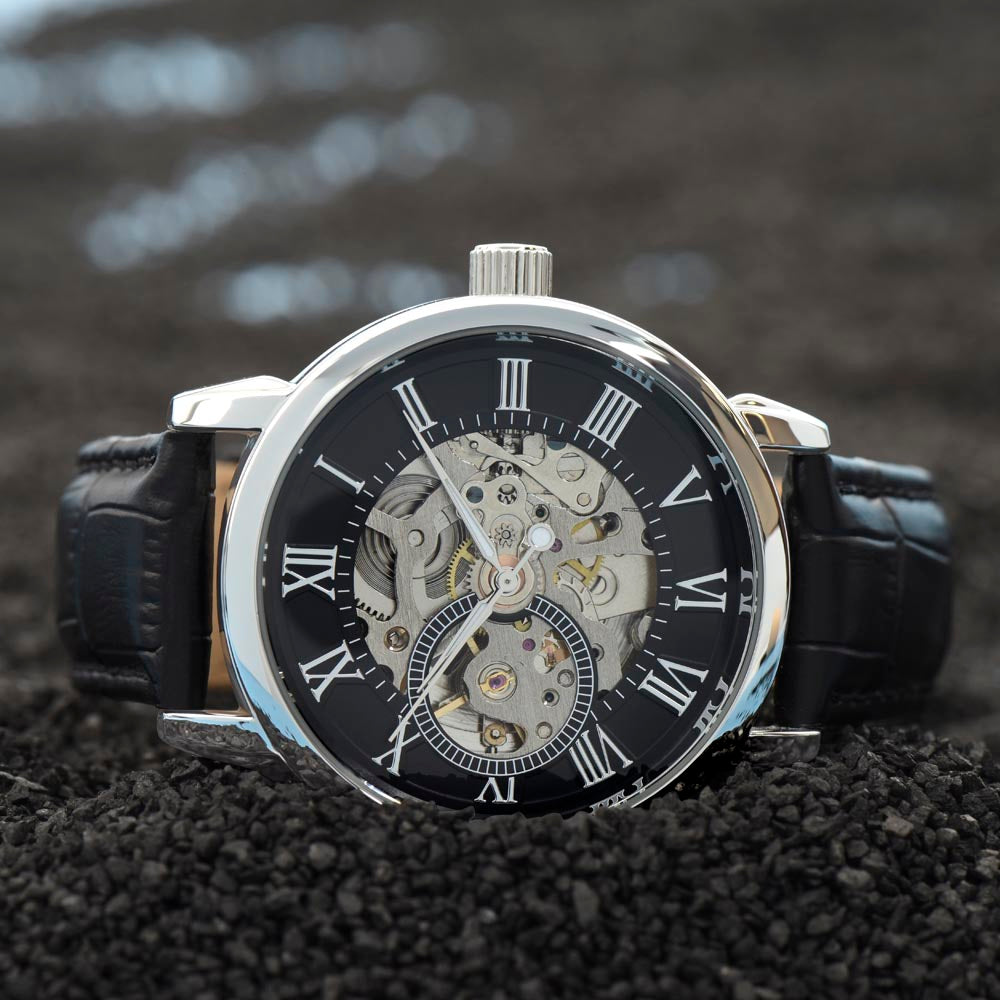Stilvolle Armbanduhr für den Sohn im Alltag