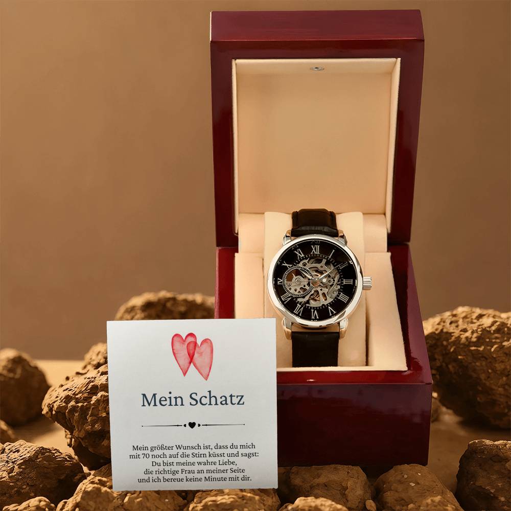 'My Greatest Wish' skelettklocka