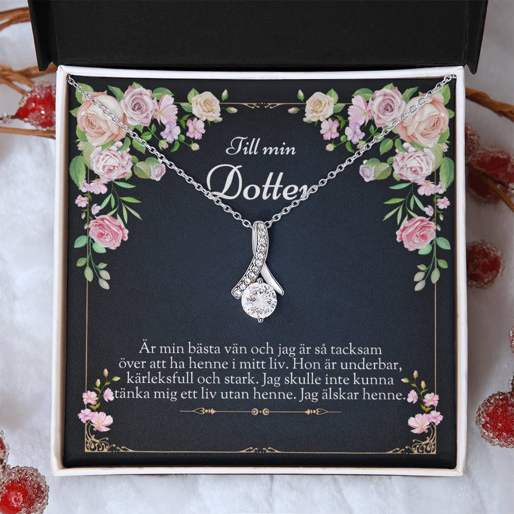 Unikt smycke till din dotter - En minnesvärd present till bröllopsdagen.