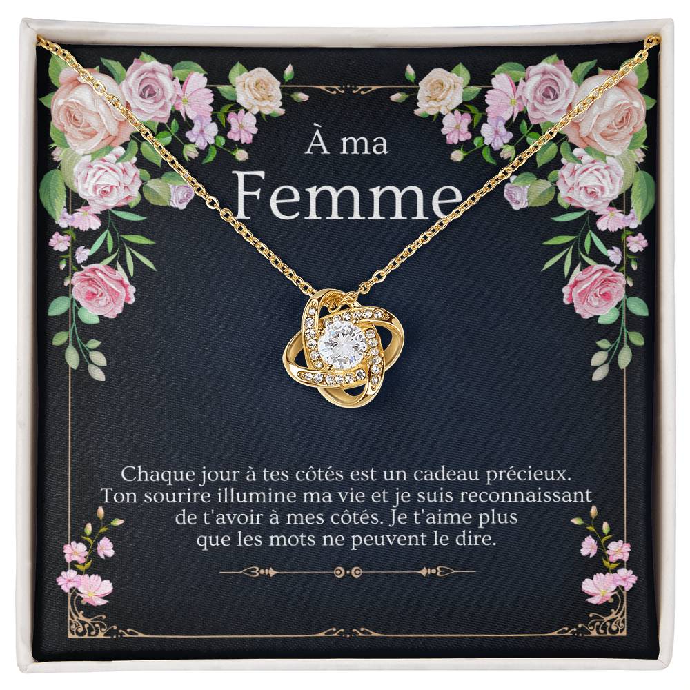 Bijoux personnalisés avec carte d'amour