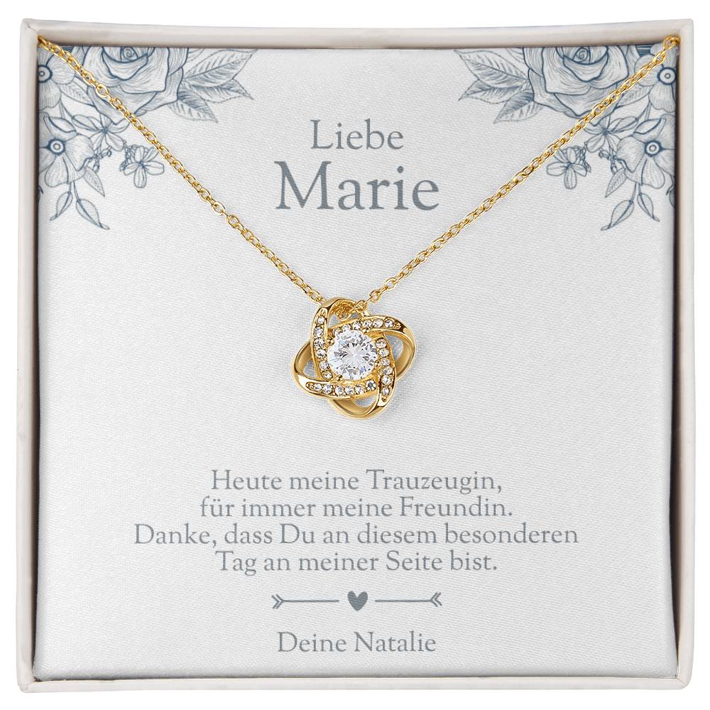 geschenk trauzeugin kette