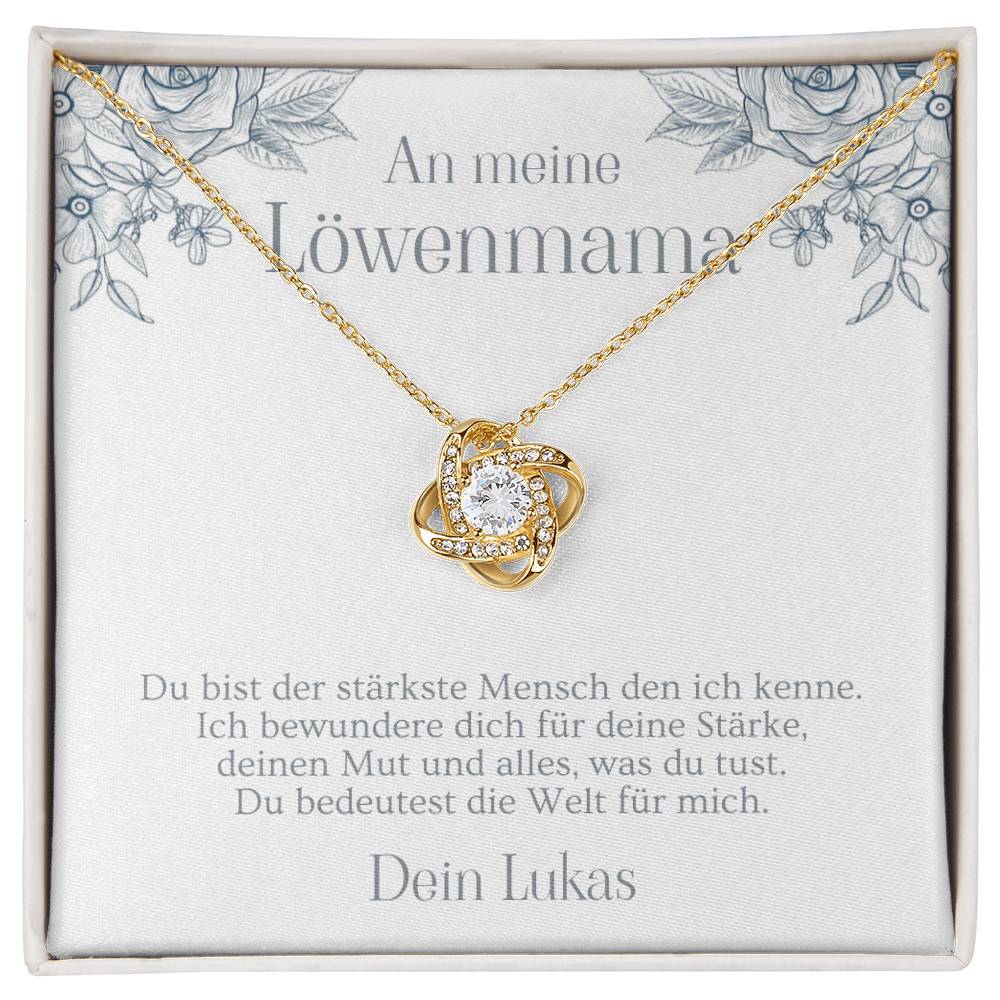 Hochwertige Halskette als Weihnachtsgeschenk für Mama in stilvoller Schmuckbox