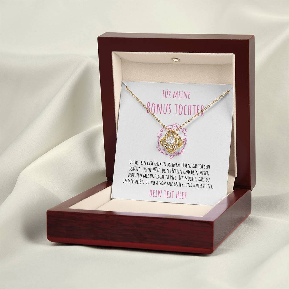Schmuck Geschenk für Stieftochter in edler Box
