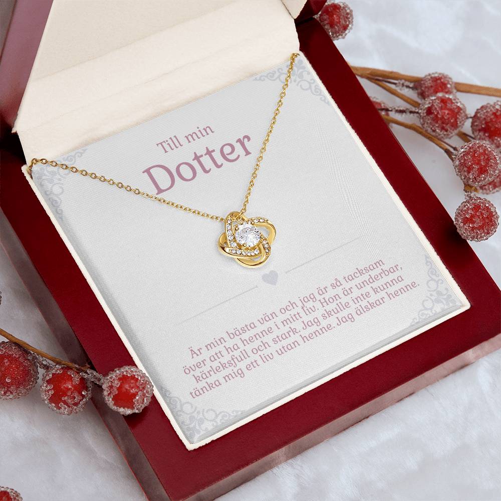 Bästa smyckesgåvan till dotter - Ett halsband som symboliserar kärlek och stolthet.