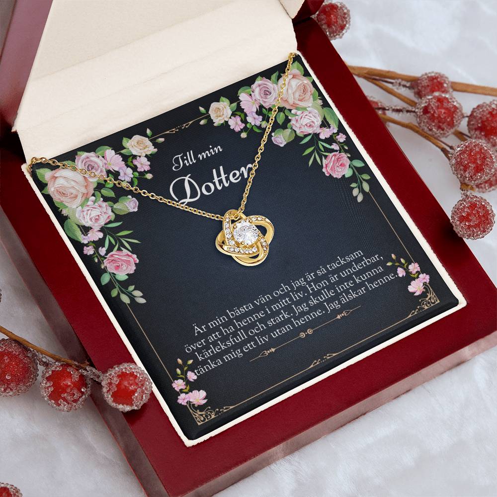 Bästa smyckesgåvan till dotter - Ett halsband som symboliserar kärlek och stolthet.