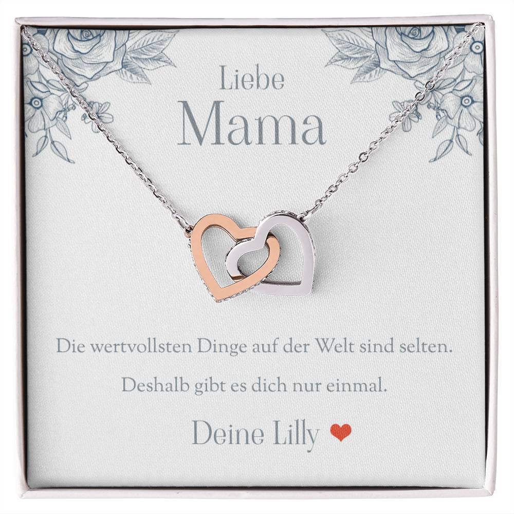 Einzigartiges Schmuck Geschenk für Mama mit persönlicher Widmung