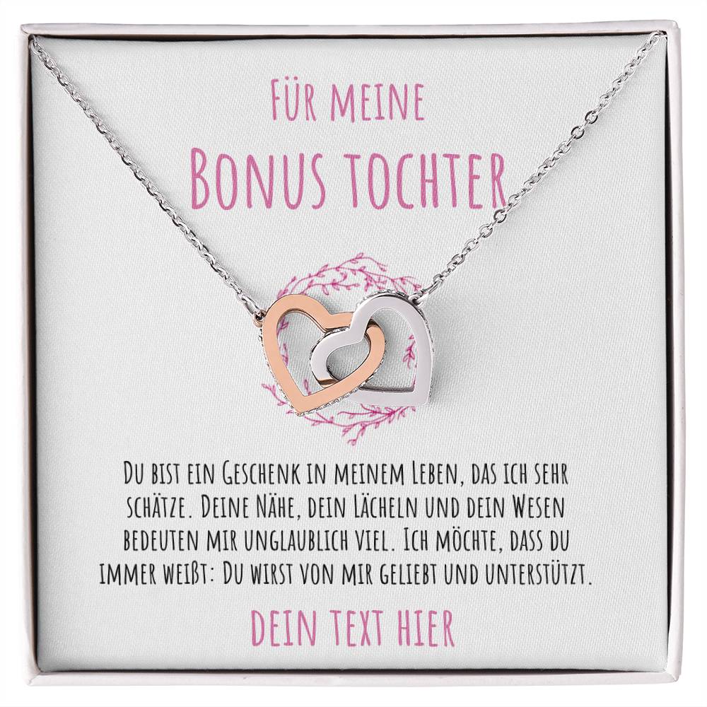Schmuckgeschenk für Stieftochter mit emotionaler Botschaft