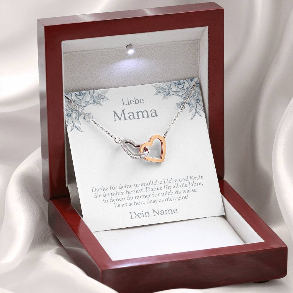 Halskette für Mama in edler Schmuckbox