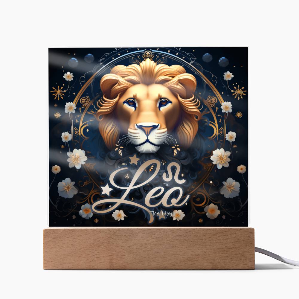 Nachtlampe mit Löwe-Motiv: Ein königliches Geschenk.