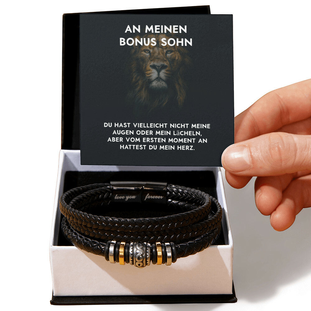 Armband als Geschenk für Bonus Sohn – hochwertiges Accessoire mit Bedeutung