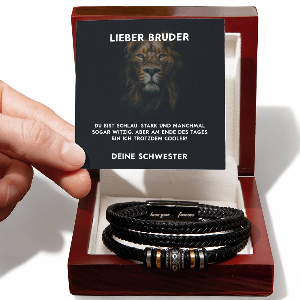 Armband Bruderherz – Geschenkidee für besondere Momente